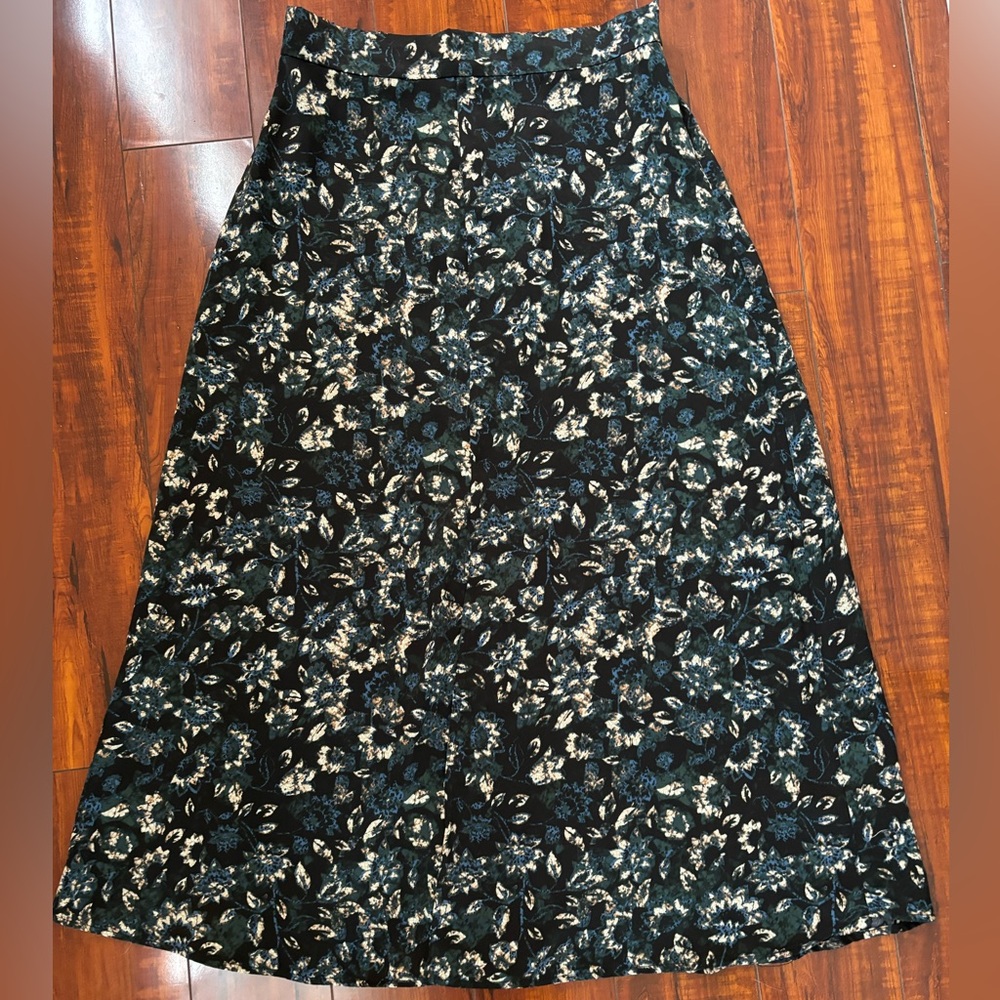 Floral Maxi Skirt